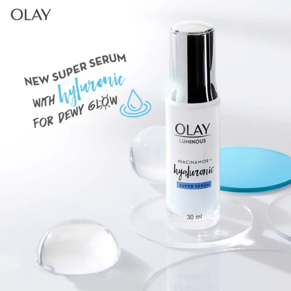 Olay Luminous Niacinamide + Hyaluronic Super Serum 30mL 6 Olay Luminous Niacinamide + Hyaluronic Super Serum 30mL - Image 4