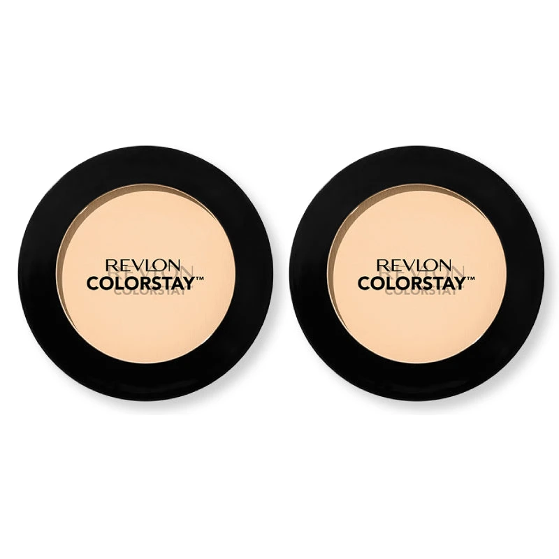 2 X Revlon ColorStay Pressed Powder 8.4g - 820 Light 3 2 X Revlon ColorStay Pressed Powder 8.4g - 820 Light