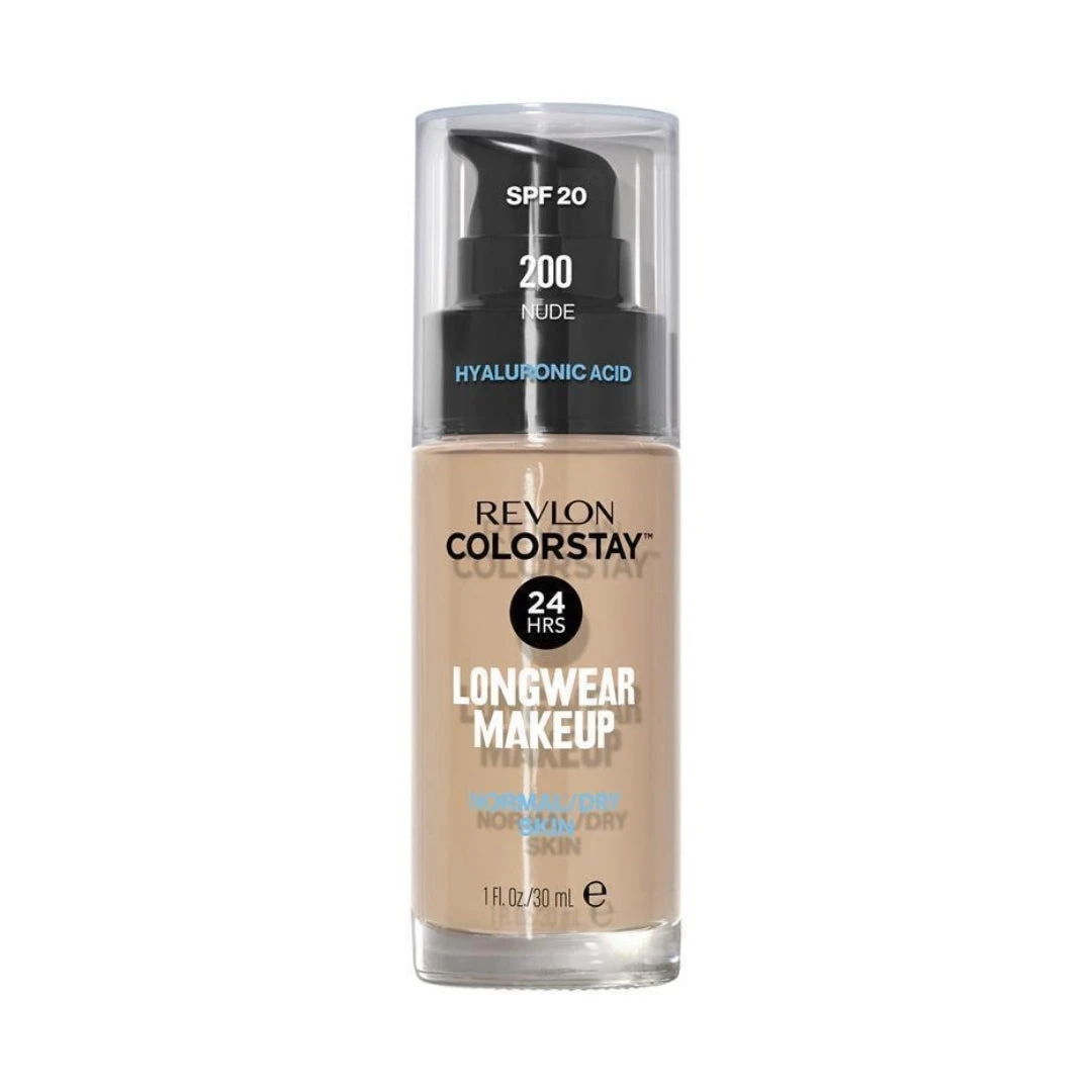 Revlon ColorStay Makeup For Normal/Dry Skin 30mL - 200 Nude 3 Revlon ColorStay Makeup For Normal/Dry Skin 30mL - 200 Nude
