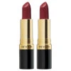 Revlon Super Lustrous Lipstick Duo - 535 Rum Raisin (2 x 4.2g) -On Trend Beauty OTB 755.full
