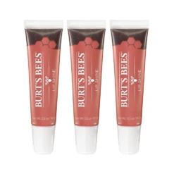 Burt's Bees Lip Shine Bundle - Peachy (3 x 14g Tubes)
