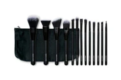 Casper & Lewis 13 Piece Luxurious Black Makeup Brush Set
