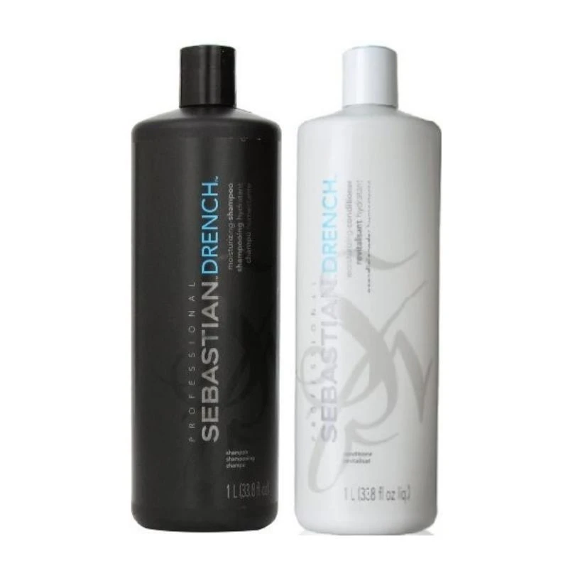 Sebastian Drench Moisturising Shampoo & Conditioner Duo - 1 Litre 3 Sebastian Drench Moisturising Shampoo & Conditioner Duo - 1 Litre