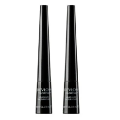 2 X Revlon Colorstay Liquid Eye Liner 2.5mL - 251 Blackest Black