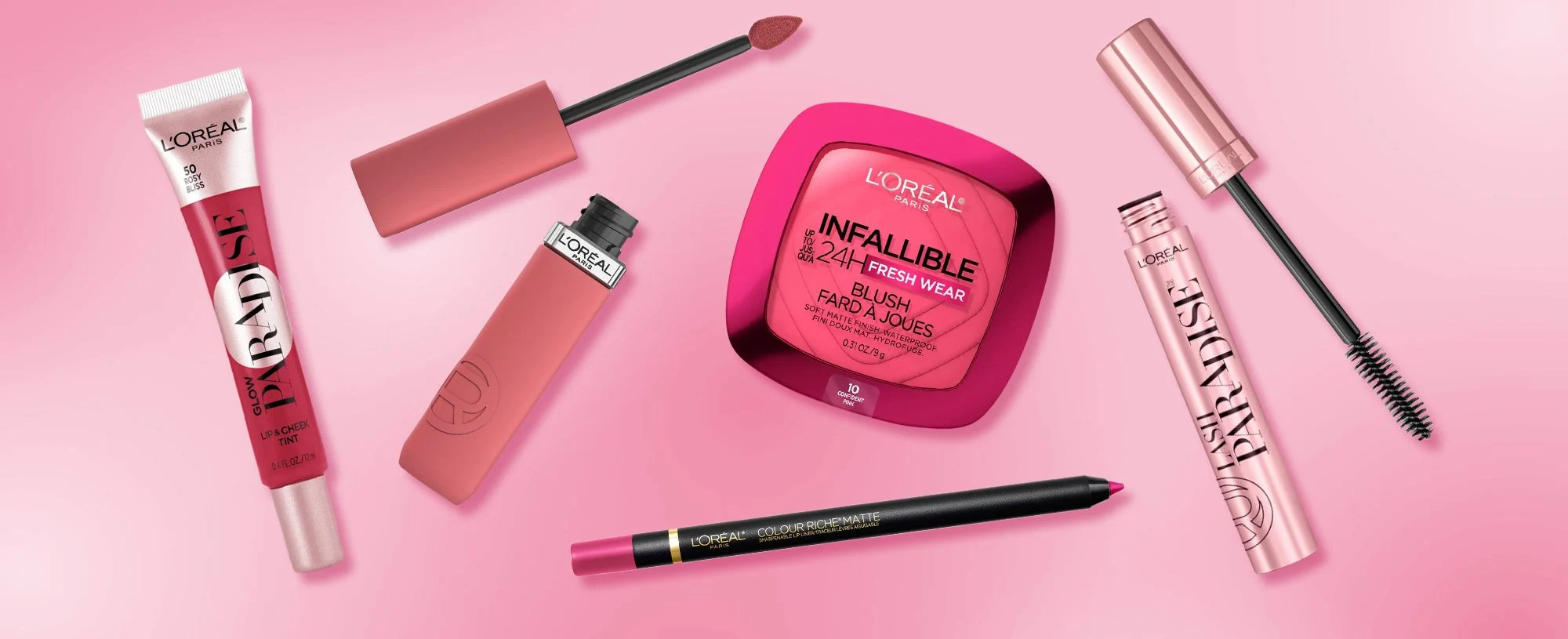 On Trend Beauty 2 On Trend Beauty -On Trend Beauty loreal paris pink makeup products